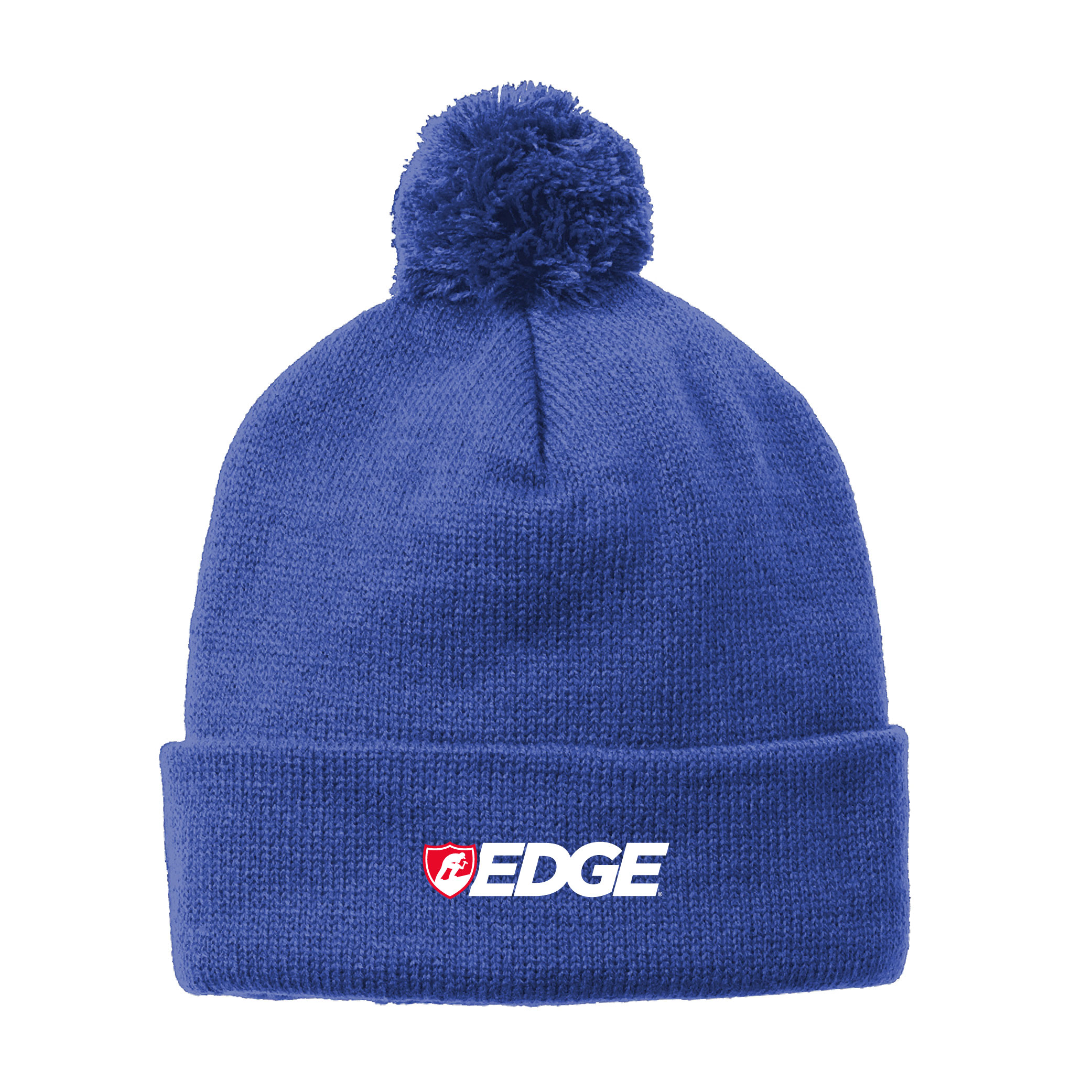 Sport-Tek Solid Pom Pom Beanie